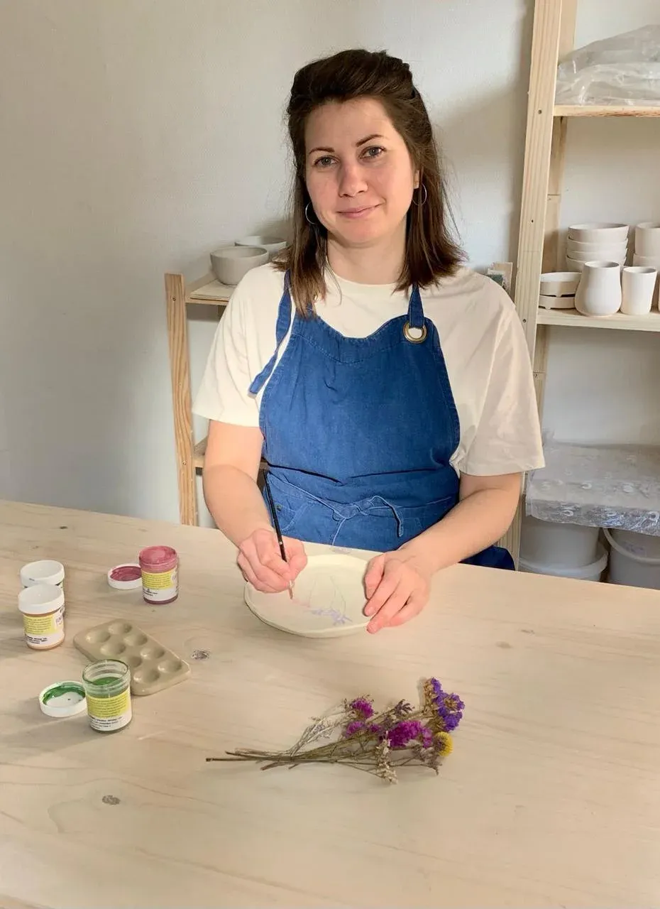 Moi dans mon atelier - Image 1